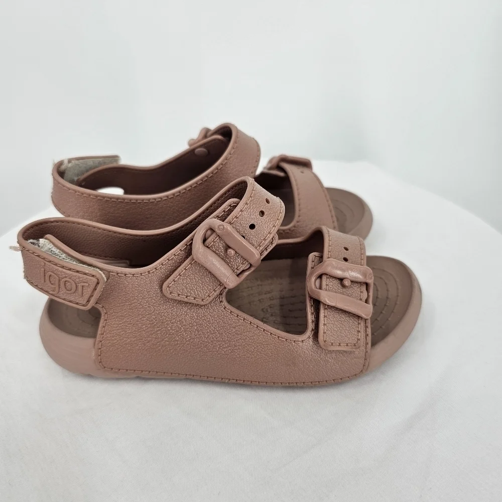 IGOR Mauve Kids Jelly Sandals | Size‎ 26 | EUC